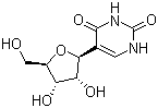 structure of CAS# 1445-07-4, Pseudouridine