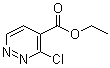 structure of CAS# 1445-54-1, 3-氯哒嗪-4-羧酸乙酯