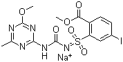 structure of CAS# 144550-36-7, Iodosulfuron-methyl-sodium