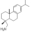 CAS # 1446-61-3, (+)-Dehydroabiethylamine, (1R,4aS,10aR)-1-1,2,3,4,4a,9,10,10a-Octahydro-1,4a-dimethyl-7-(1-methylethyl)-phenanthrenemethanamine