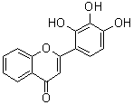 structure of CAS# 144707-18-6, 2-(2,3,4-三羟基苯基)-4H-1-苯并吡喃-4-酮