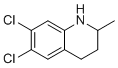 structure of CAS# 1447607-90-0, 6,7-二氯-2-甲基-1,2,3,4-四氢喹啉