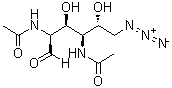 CAS 登录号：1447950-85-7, 2,4-二(乙酰氨基)-6-叠氮基-2,4,6-三脱氧-D-甘露糖