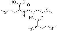 structure of CAS# 14486-15-8, L-蛋氨酰-L-蛋氨酰-L-蛋氨酸