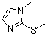 structure of CAS# 14486-52-3, 1-Methyl-2-(methylthio)imidazole