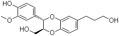 (2S,3S)-2,3-Dihydro-3-(4-hydroxy-3-methoxyphenyl)-2-(hydroxymethyl)-1,4-benzodioxin-6-propanol molecular structure (CAS 144881-21-0)