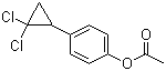 CAS # 144900-34-5, 4-(2,2-Dichlorocyclopropyl)phenol acetate, 4-(2,2-Dichlorocyclopropyl)phenol 1-acetate