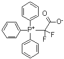 structure of CAS# 1449521-05-4, (羧基二氟甲基)三苯基鏻内盐
