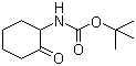 structure of CAS# 145106-47-4, (2-氧代环己基)氨基甲酸叔丁酯