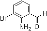 structure of CAS# 145123-24-6, 2-Amino-3-bromobenzaldehyde