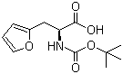 CAS 登录号：145206-40-2, N-叔丁氧羰基-L-3-(2-呋喃基)丙氨酸