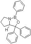 structure of CAS# 145238-45-5, (R)-四氢-1,3,3-三苯基-1H,3H-吡咯并[1,2-c][1,3,2]恶唑硼烷