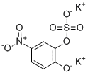 structure of CAS# 14528-64-4, 二钾2-羟基-5-硝基苯基硫酸盐
