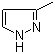 CAS # 1453-58-3, 3-Methylpyrazole, 5-methyl-1H-pyrazole