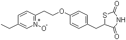 structure of CAS# 145350-09-0, 吡格列酮 N-氧化物