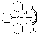 structure of CAS# 145381-23-3, 对伞花烃(三环己基膦)二氯化钌