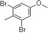 structure of CAS# 14542-71-3, 3,5-二溴-4-甲基苯甲醚