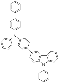 structure of CAS# 1454567-05-5, 9-[1,1'-联苯]-4-基-9'-苯基-3,3'-联咔唑