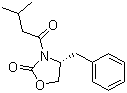 structure of CAS# 145589-03-3, (R)-3-(3-甲基丁酰)-4-苄基-2-恶唑烷酮