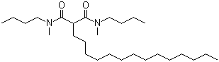 CAS # 145631-80-7, Dimethyldibutyltetradecylmalonamide, N,N'-Dimethyl-N,N'-dibutyltetradecylmalonamide