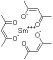 structure of CAS# 14589-42-5, 三(乙酰丙酮)钐