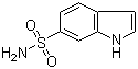 structure of CAS# 145951-26-4, 6-Indolesulfonamide