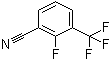 structure of CAS# 146070-35-1, 2-氟-3-(三氟甲基)苯腈