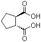 structure of CAS# 1461-97-8, 1,2-环戊烷二甲酸