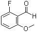 structure of CAS# 146137-74-8, 2-Fluoro-6-methoxybenzaldehyde