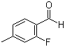 structure of CAS# 146137-80-6, 2-氟-4-甲基苯甲醛