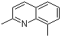 structure of CAS# 1463-17-8, 2,8-二甲基喹啉