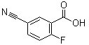 structure of CAS# 146328-87-2, 5-氰基-2-氟苯甲酸