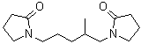 CAS # 146453-62-5, 1,5-Bis(2-oxopyrrolidin-1-yl)-2-methylpentane, ACS 2002