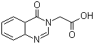 structure of CAS# 14663-53-7, (4-氧代-3(4H)-喹唑啉基)乙酸