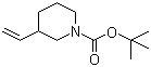 structure of CAS# 146667-87-0, 3-乙烯基哌啶-1-甲酸叔丁酯