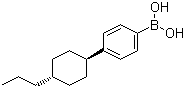 4-(trans-4-Propylcyclohexyl)phenylboronic acid molecular structure (CAS 146862-02-4)