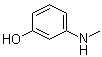 structure of CAS# 14703-69-6, 3-Hydroxy-N-methylaniline