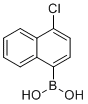 structure of CAS# 147102-97-4, (4-氯萘-1-基)硼酸