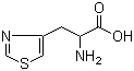 structure of CAS# 14717-97-6, 4-噻唑基丙氨酸