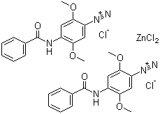 structure of CAS# 14726-29-5, Fast Blue RR salt