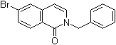 structure of CAS# 147497-41-4, 6-溴-2-苄基-1(2H)-异喹啉酮