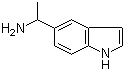structure of CAS# 147591-52-4, 1-(1H-吲哚-5-基)乙胺