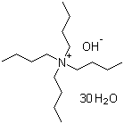 structure of CAS# 147741-30-8, 四丁基氢氧化铵水合物