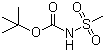 structure of CAS# 147751-16-4, N-甲基磺酰基氨基甲酸叔丁酯