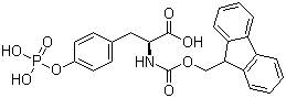 structure of CAS# 147762-53-6, Fmoc-O-磷酸基-L-酪氨酸