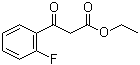 3-(2-氟苯基)-3-氧代丙酸乙酯分子结构 (CAS 1479-24-9)