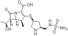 structure of CAS# 148016-81-3, 多尼培南