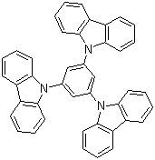 1,3,5-Tri(9-carbazolyl)benzene molecular structure (CAS 148044-07-9)