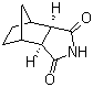 structure of CAS# 14805-29-9, (3AR,4S,7R,7AS)-rel-六氢-4,7-甲桥-1H-异吲哚-1,3(2H)-二酮
