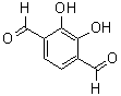 structure of CAS# 148063-59-6, 2,3-二羟基苯-1,4-二甲醛